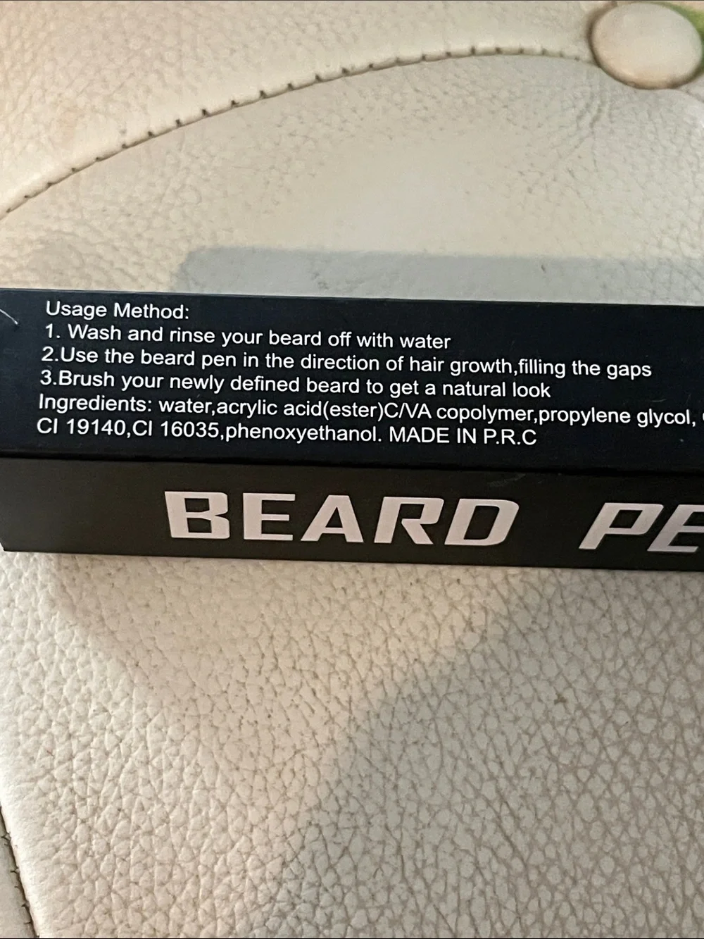 Beard Pen - Black Precision Beard Pencil Filler